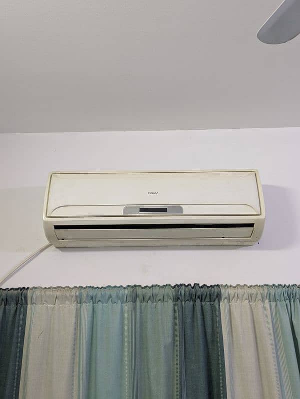 Haier AC 1 ton perfect working 10/10 condition office used 0