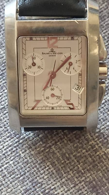 Previously Owned - Baume & Mercier Hampton Chronograph 1