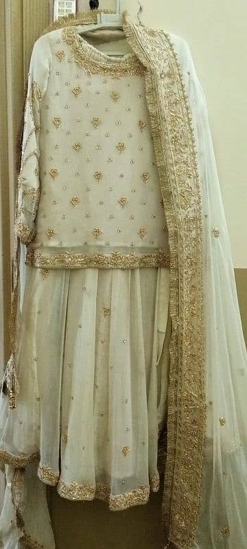 Nikkah dress/bridal dress/reception lehnga/barat lehnga 1