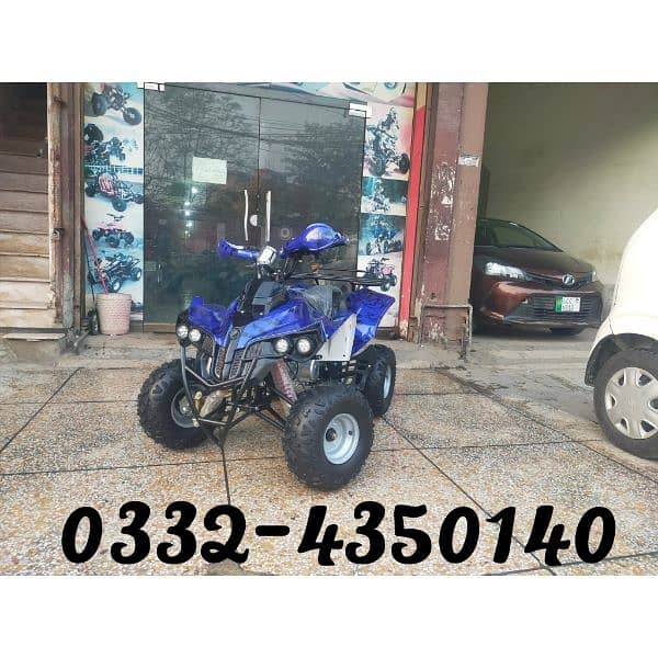 125cc Sports Raptor Auto Atv Quad Bikes Delivery In All Pakistan 0