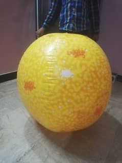 large air blowing ball