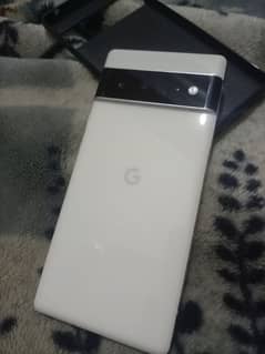 Google pixel 6 pro 12/128 pure white color. ( non pta )