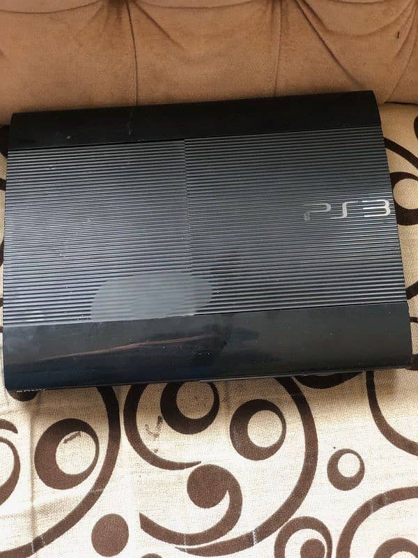 Ps3 super slim 500GB Jail break 5 to 6 games Installed hain 0