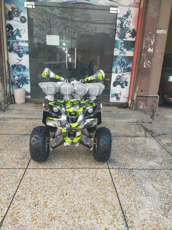 New Stock 125cc Reverse Gear Atv Quad Bikes Delivery In All Pakistan 3