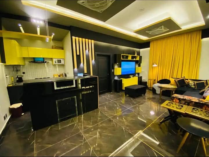 1 Bedroom Luxury furnished Apartment Available For Rent In Iqbal Block Bahria Town Lahore 2