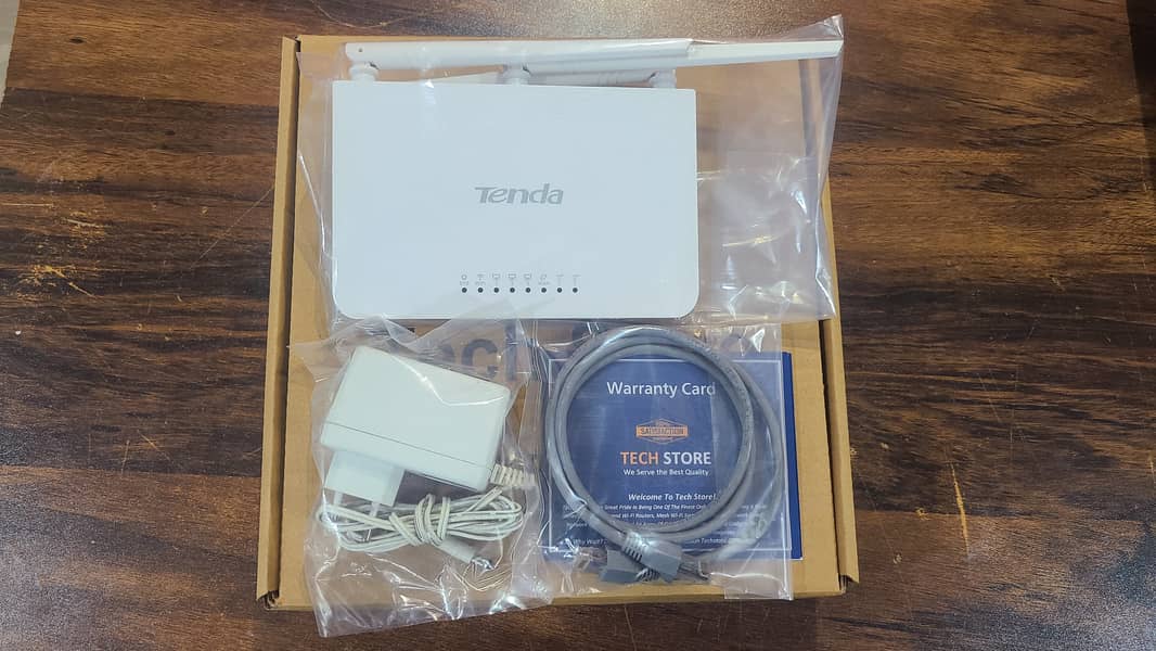 Tenda F3 Fast Ethernet Router Wireless 300M in Pakistan | Branded Used 3