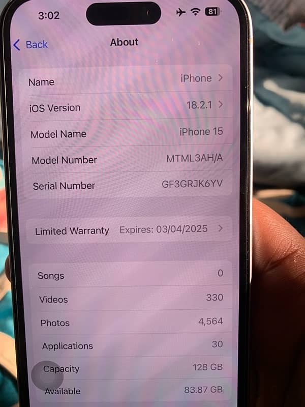 iphone 15 white not pta factory unlock 5