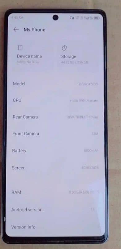 Infinix Note 40 8+8/256 3