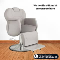 Saloon chair / Troly/Cutting chair/Massage bed/ Shampoo unit