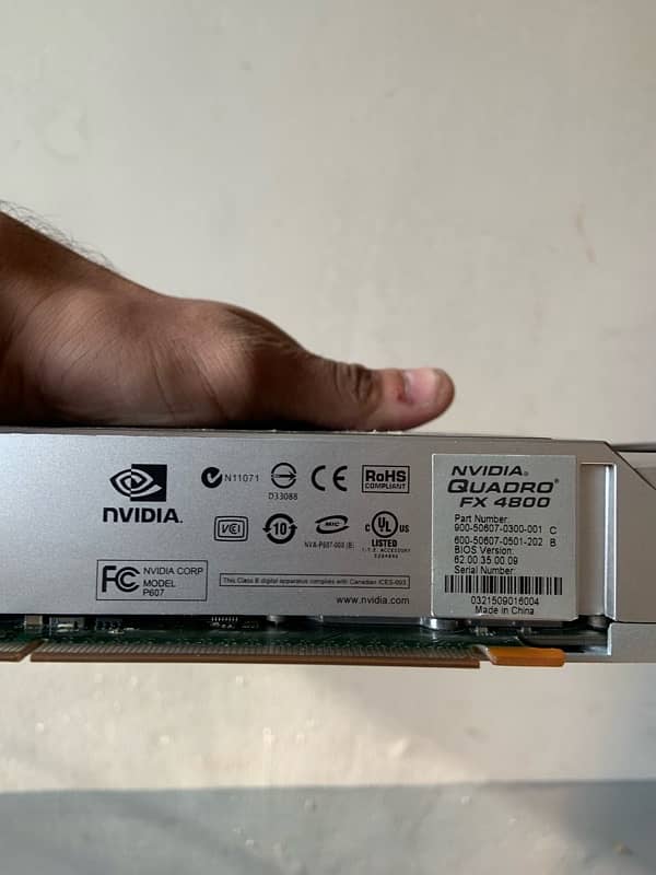 NVIDIA QUADRO FX 4800 5