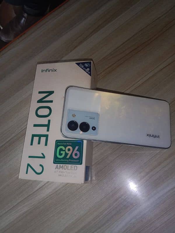 Infinix note 12 8gb ram 0