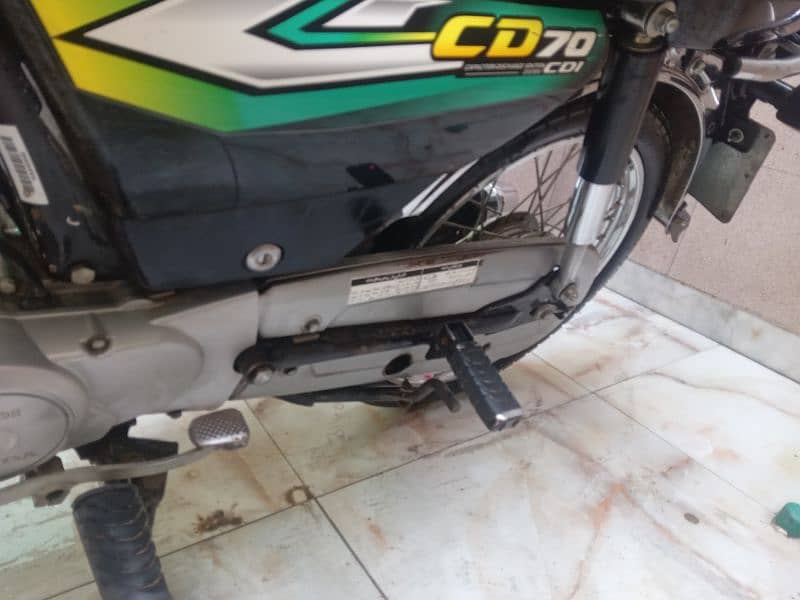 Unregistered Honda cd 70 6