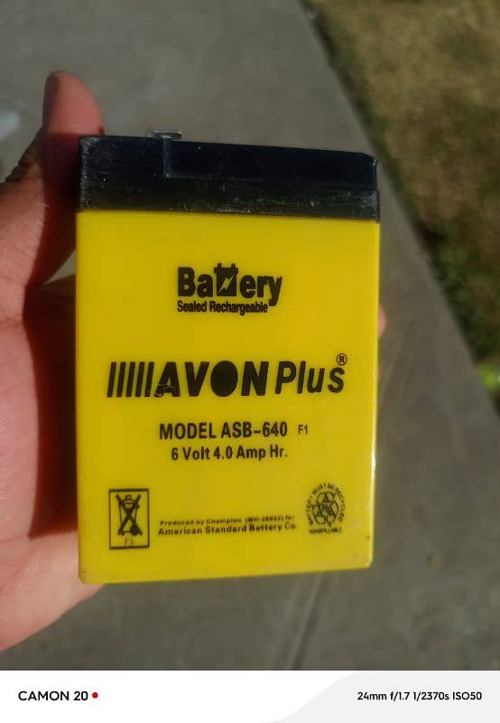 AVON Plus batteries 2