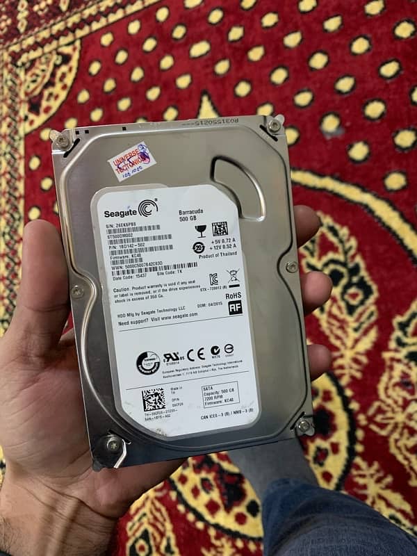 500gb hard disk drive for pc 0