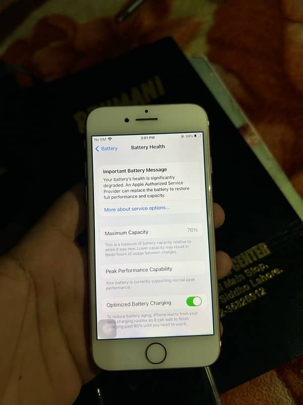 IPHONE 7 128 GB PTA APRROVED 6