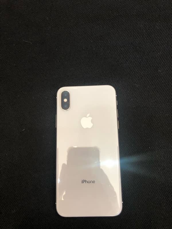 iphone x pta approved 256gb 100 battery health with orignal  box 0