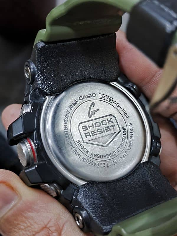 CASIO G-SHOCK (TWIN SENSORS) GG1000 MUDMASTER 4