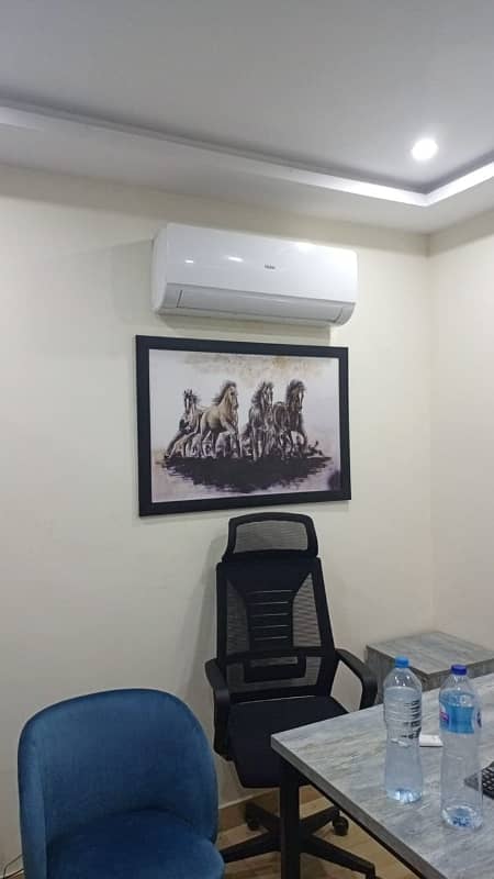 190 SQF FULLY FURNISHED OFFICE FOR RENT IN SECTOR D DD BLOCK BHRIA TOWN LAHORE 0