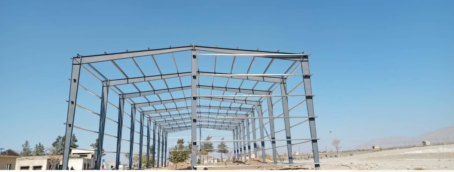 Industrial factory sheds Dairy farm warehouse sheds steel 0