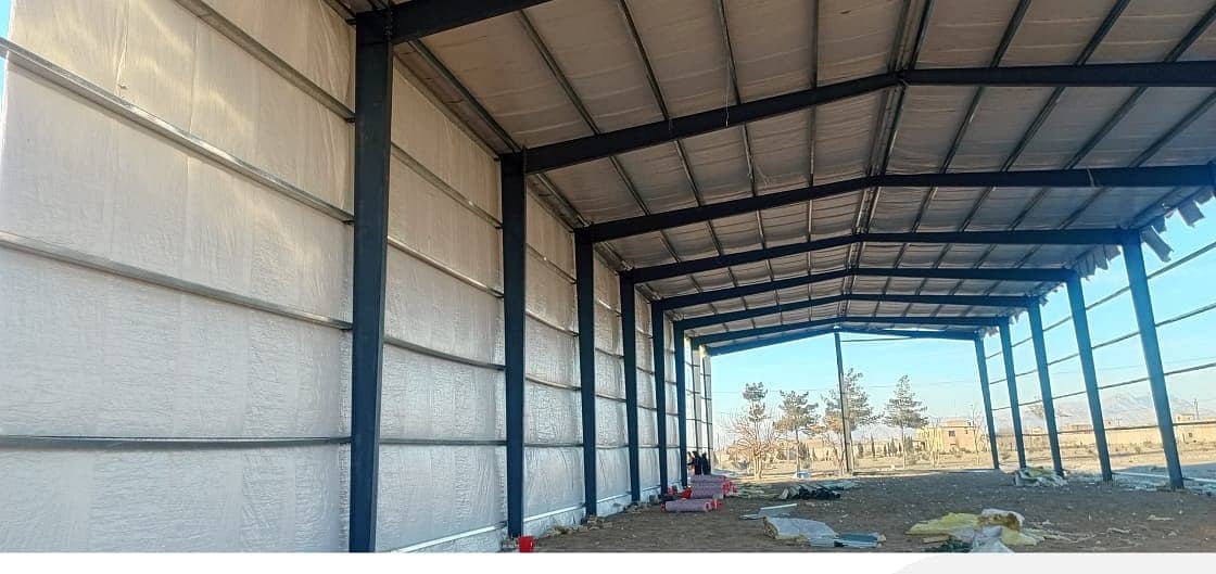 Industrial factory sheds Dairy farm warehouse sheds steel 2