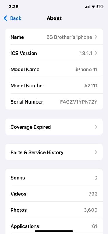 iphone 11 256 gb Black Colour 3