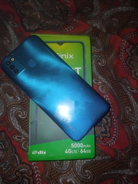 infinix smart 5 3 64 with box charge no open repair 3