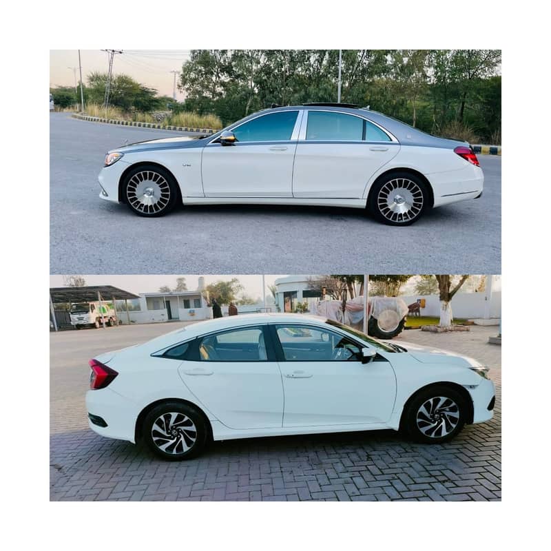 Civic & X Corolla for Rent in Islamabad | Prado, V8, BRV, Revo, Vigo 2