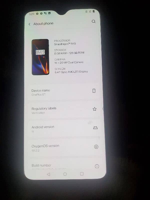 one plus 6t 8ram 3