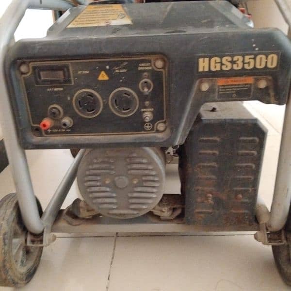 slightly used good conditioned generator 3