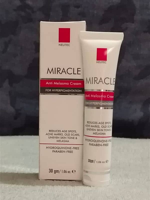 MIRACLE ANTI MELASMA CREAM 1