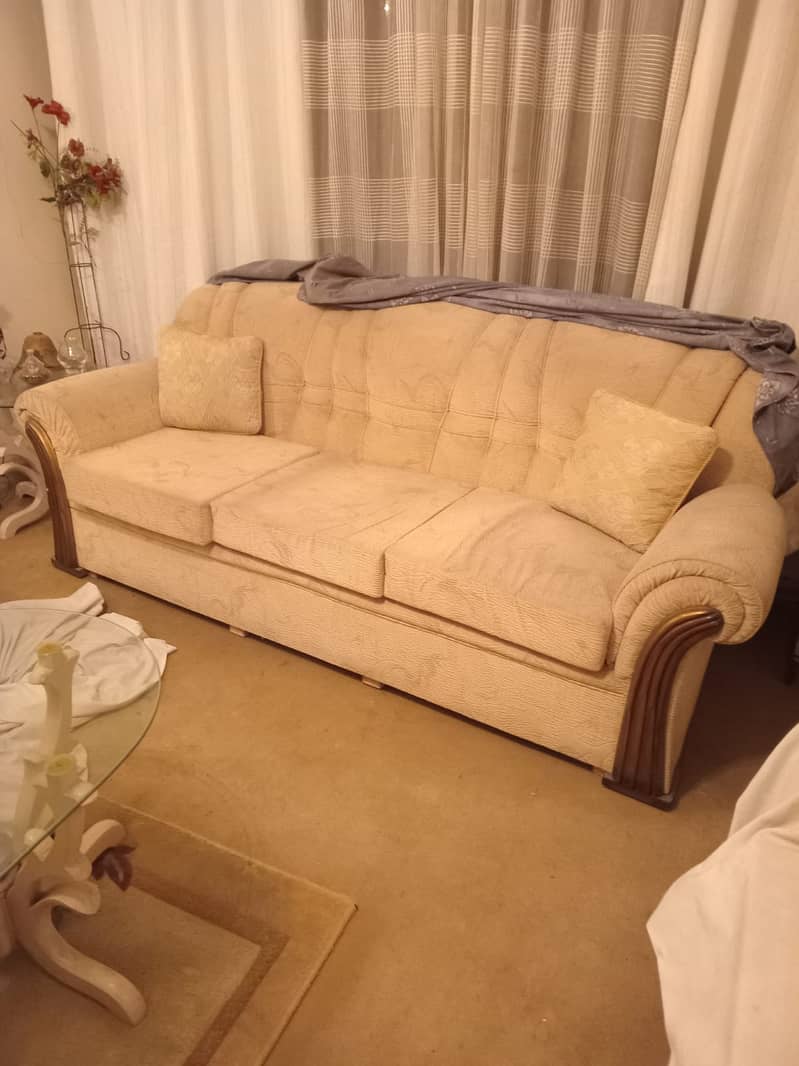 Sofa Set and Matching Tables for Sale 0