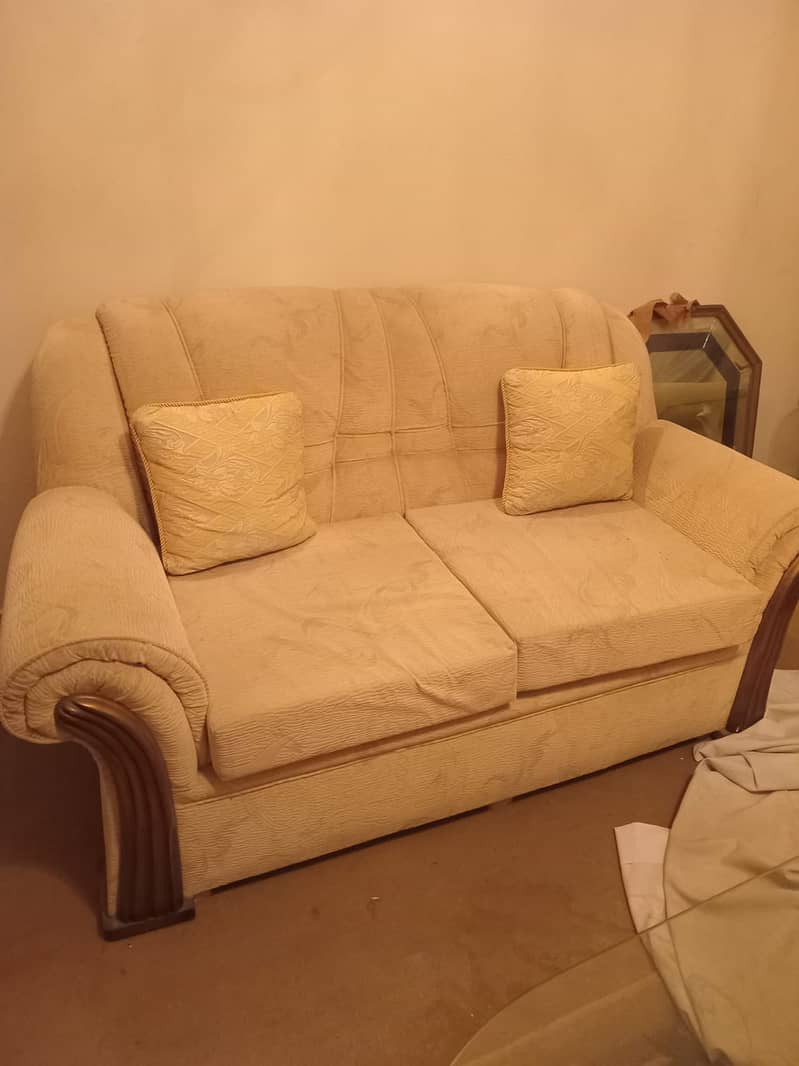 Sofa Set and Matching Tables for Sale 1