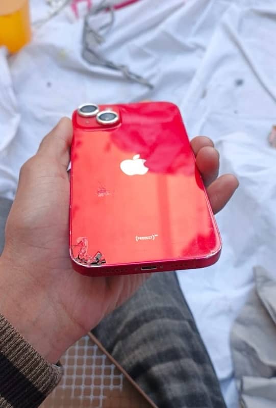 iPhone 14 Plus non pta jv back crack 4