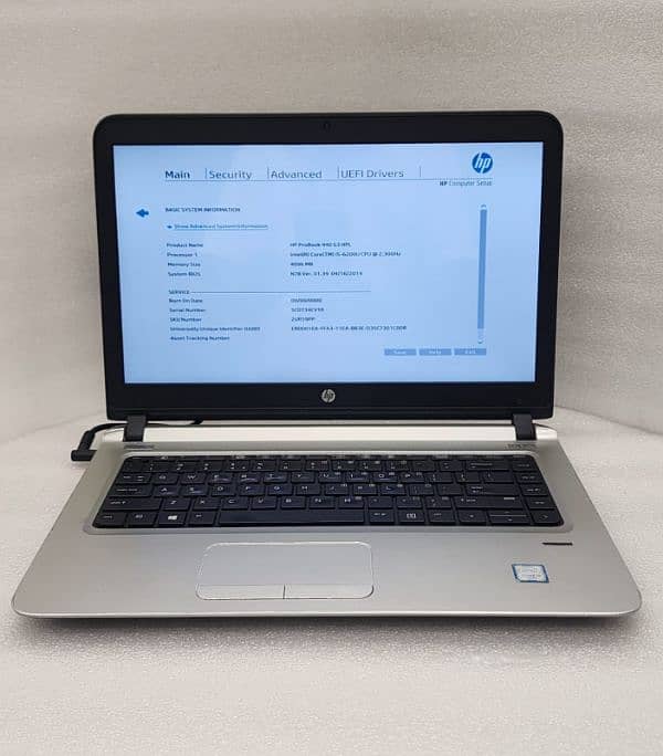 Hp Probook 440 g3  - Core i5 6th Gen Vpro Processor  - 0