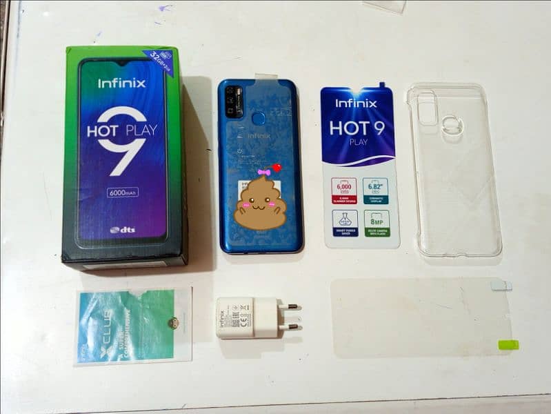 INFINIX HOT 9 PLAY BRAND NEW 10/10 0