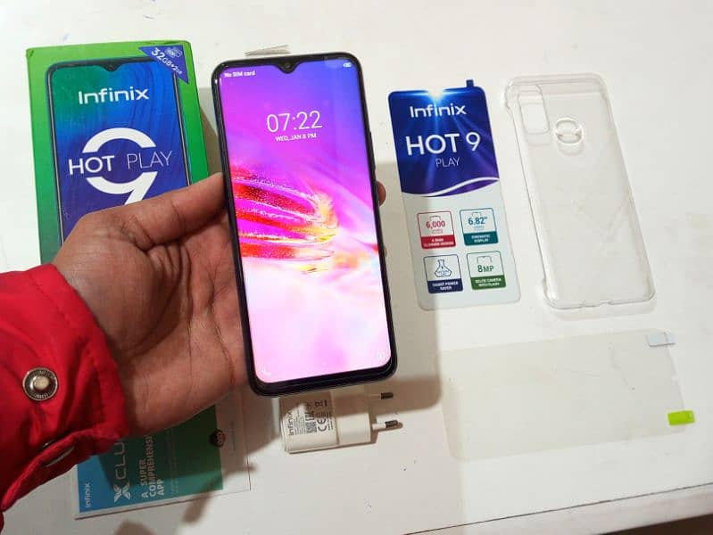 INFINIX HOT 9 PLAY BRAND NEW 10/10 1