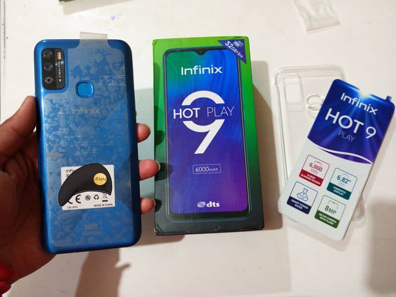 INFINIX HOT 9 PLAY BRAND NEW 10/10 2