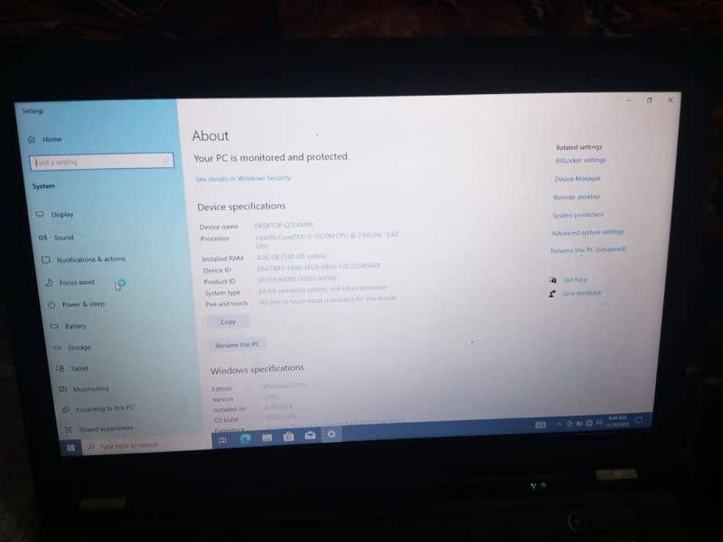 Lenovo T430 core i5-3 generation 2