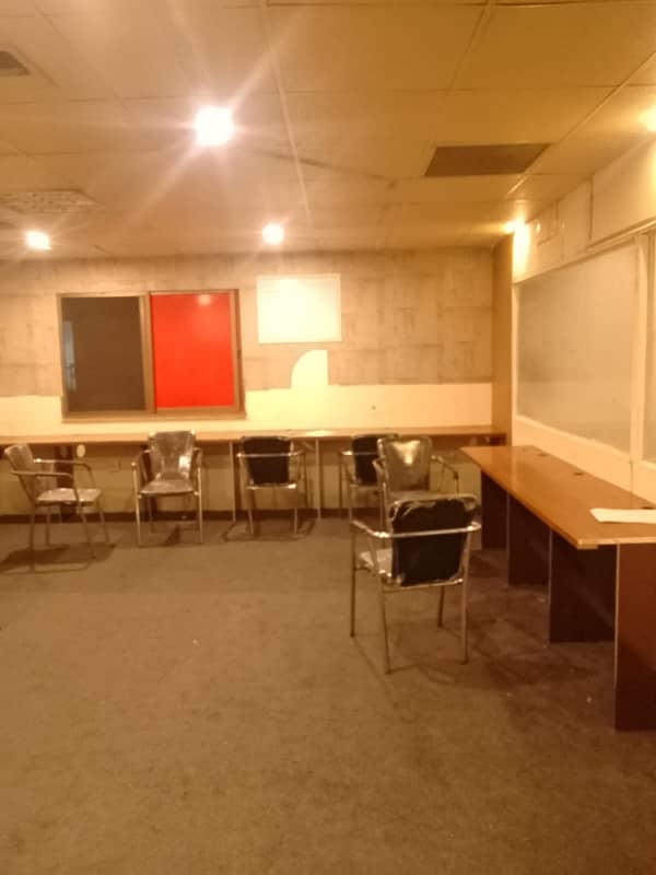 Sami Furnished Area 750 square Feet Brand New Corporation Office Available For Rent in Main Boulevard Road Gulberg 3 Lahore 3