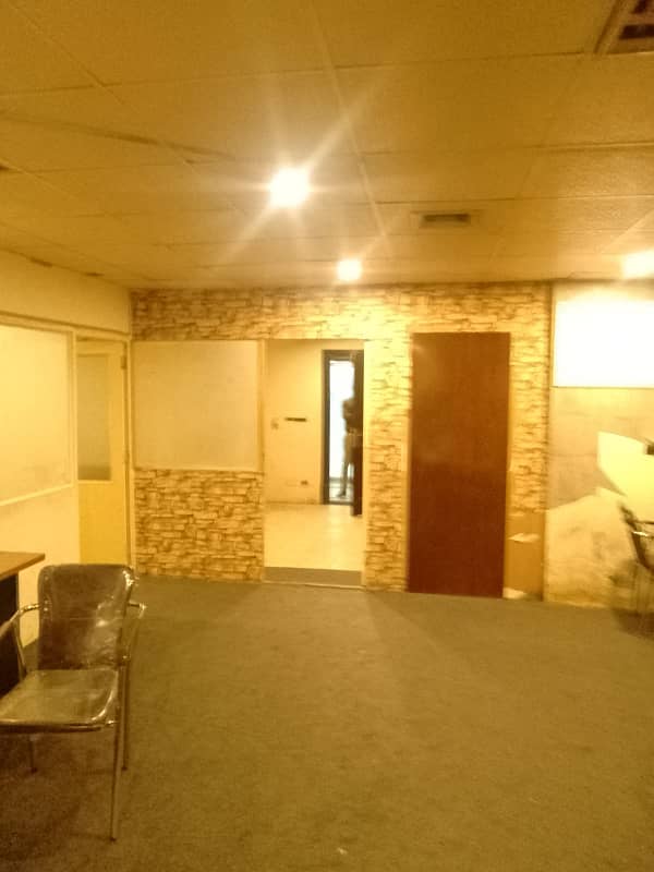 Sami Furnished Area 750 square Feet Brand New Corporation Office Available For Rent in Main Boulevard Road Gulberg 3 Lahore 5