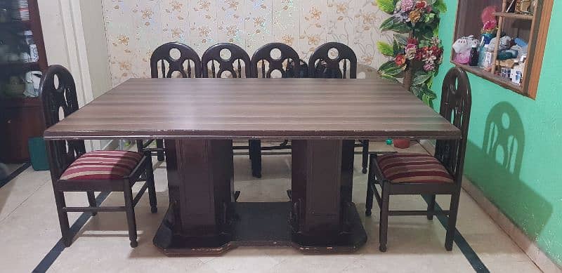 dining table with 6 chairs 1