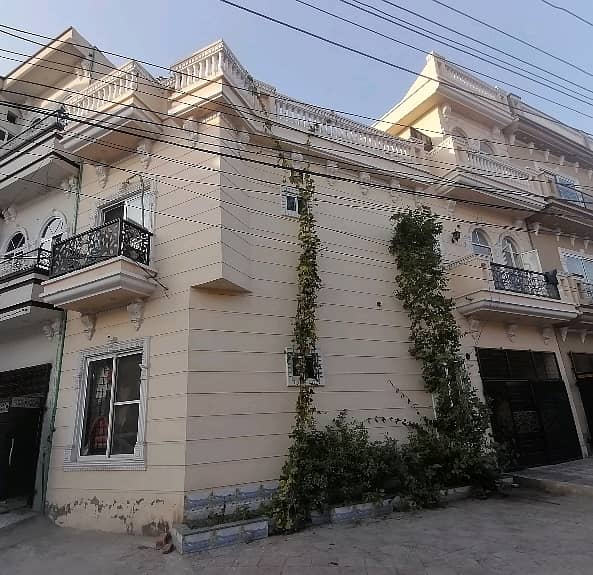 Corner 4 Marla House For Sale Available In Marghzar Officers Colony 1