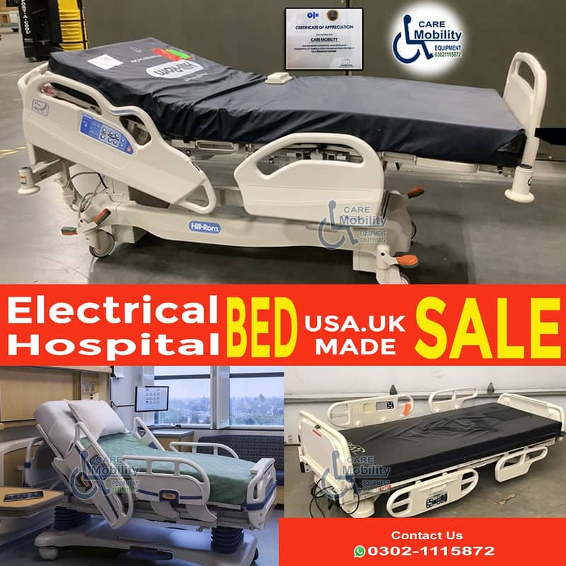 USA UK Electric bed /Patient bed /ICU bed /Hospital bed /Surgical Bed 5