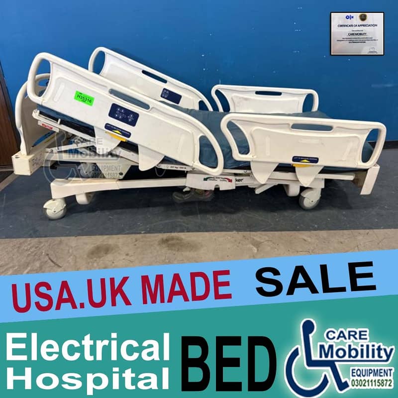 USA UK Electric bed /Patient bed /ICU bed /Hospital bed /Surgical Bed 7