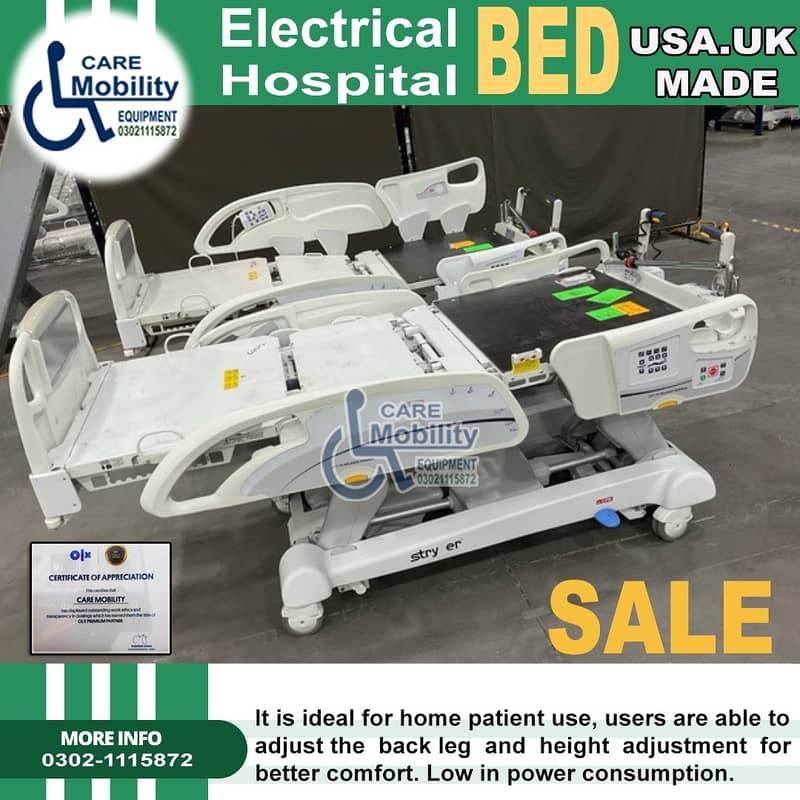 ICU bed / Hospital bed /Medical Bed /surgical Electric Bed Patient bed 9