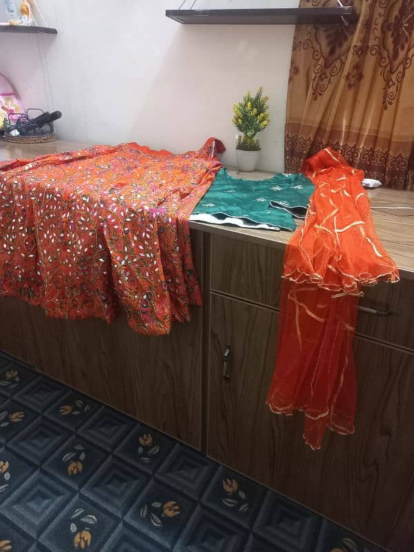 lehnga choli+ dupatta 0