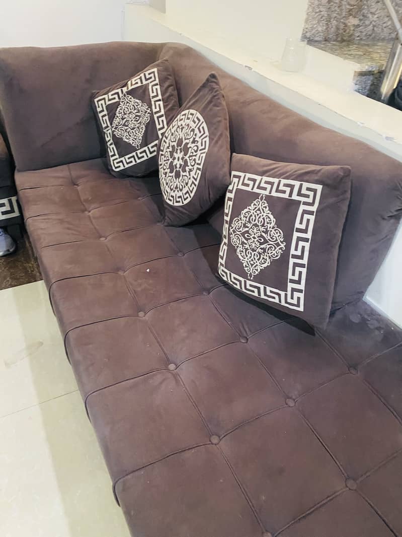 L shape new sofa set 7 seater 0