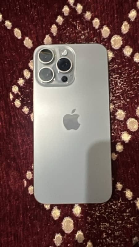 Iphone 15 pro max 256 GB PTA Approved 2