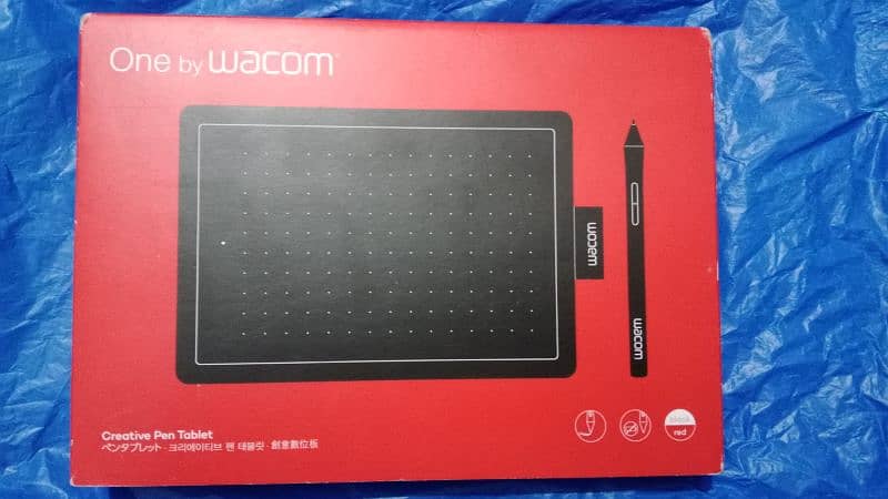 Wacom pen with Touch pad. . . For online users and Online work 4