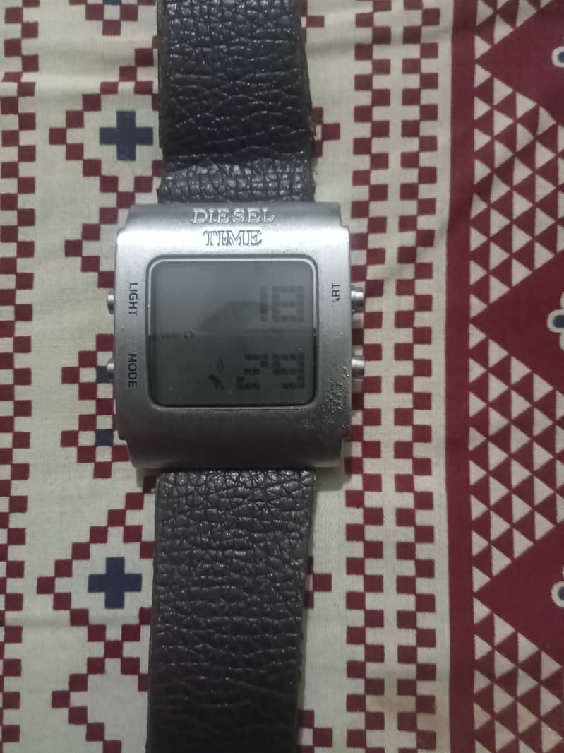 Diesel brand digital timer watch 3